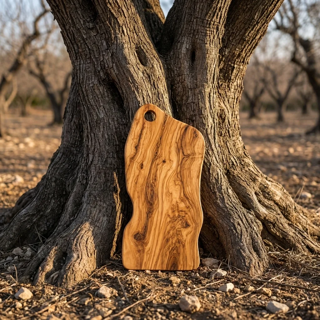 Olive Wood Charcuterie Board (11