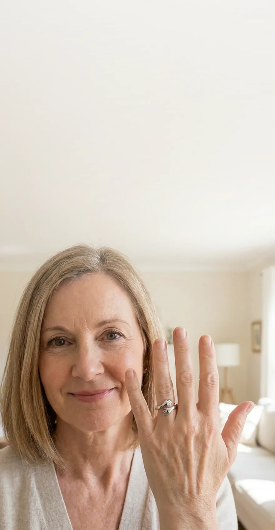 A Ring Shaped Like The Hug You Cannot Give From Here